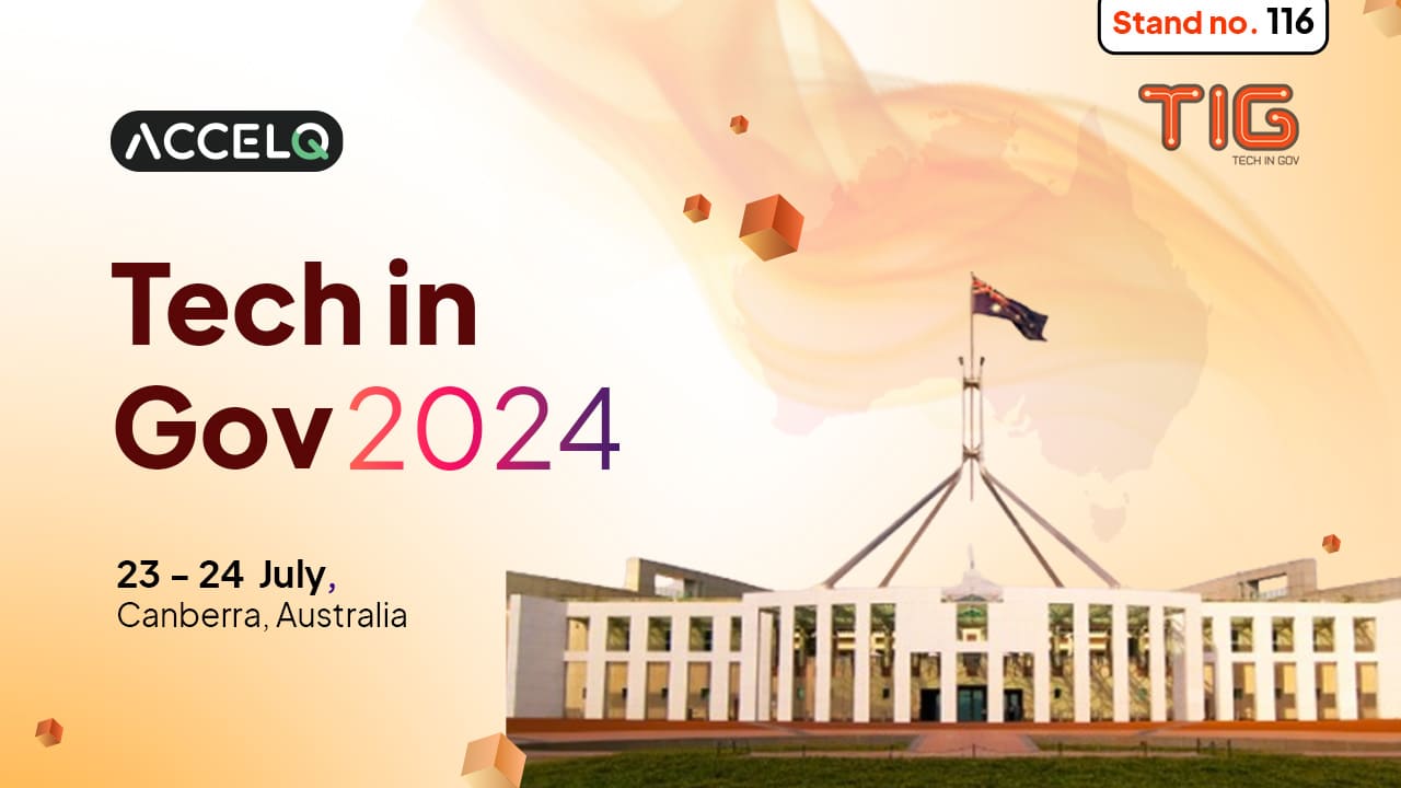 ACCELQ Partners with Tech in Gov 2024 at Canberra