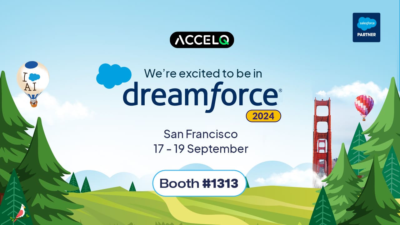 ACCELQ partners with Salesforce at Dreamforce 2024