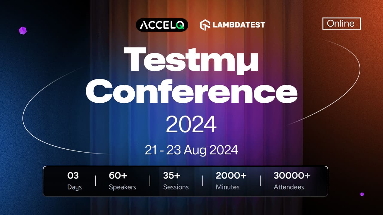 ACCELQ partners with LambdaTest for TestMu Conference 2024