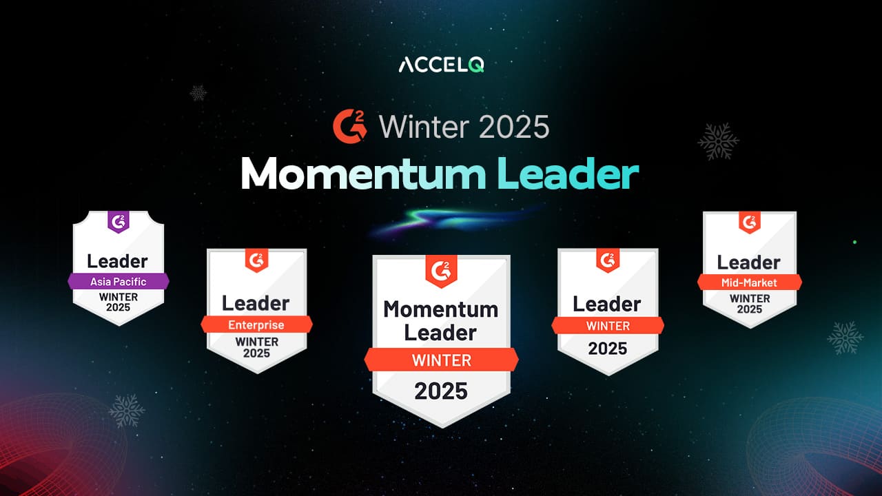 ACCELQ Leads Automation Testing in G2 Winter 2025 Reports